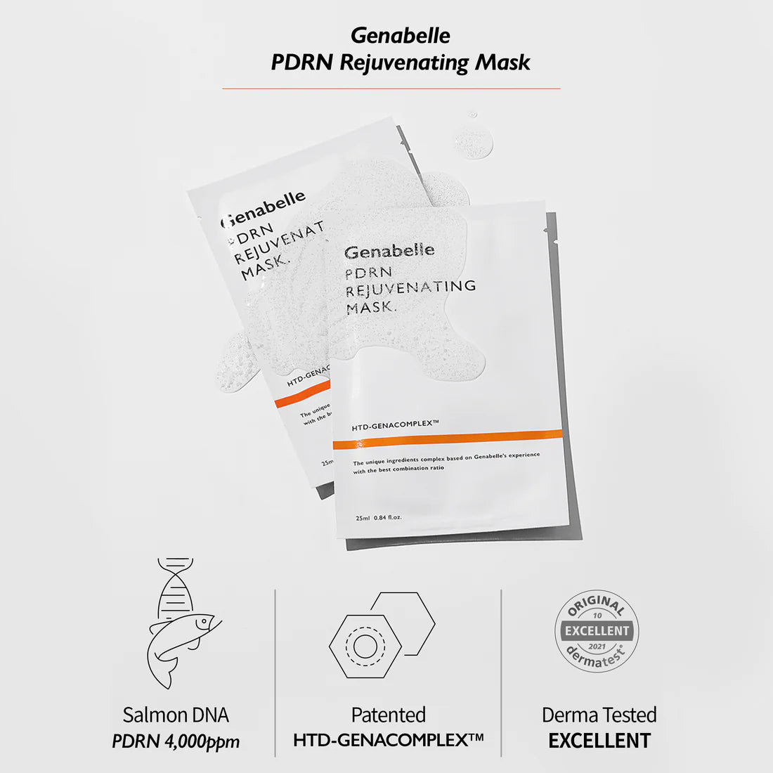 GENABELLE PDRN REJUVENATING MASK SHEET