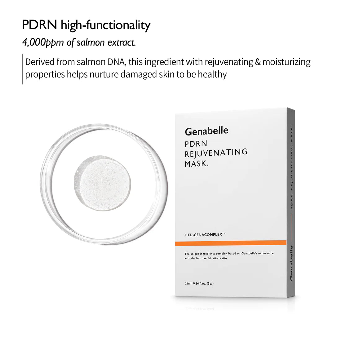 GENABELLE PDRN REJUVENATING MASK SHEET