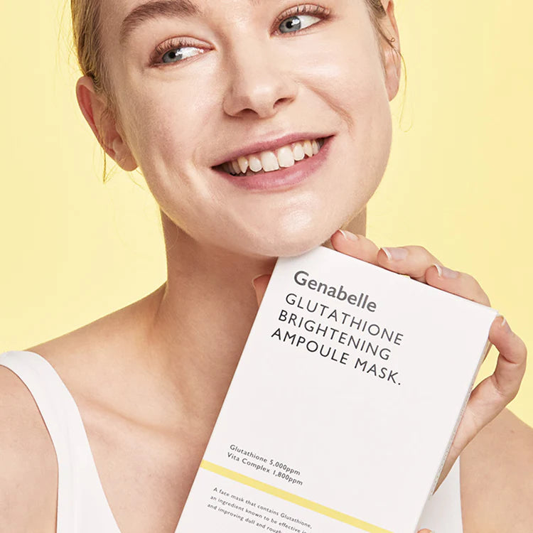 GENABELLE GLUTATHIONE BRIGHTENING AMPOULE MASK