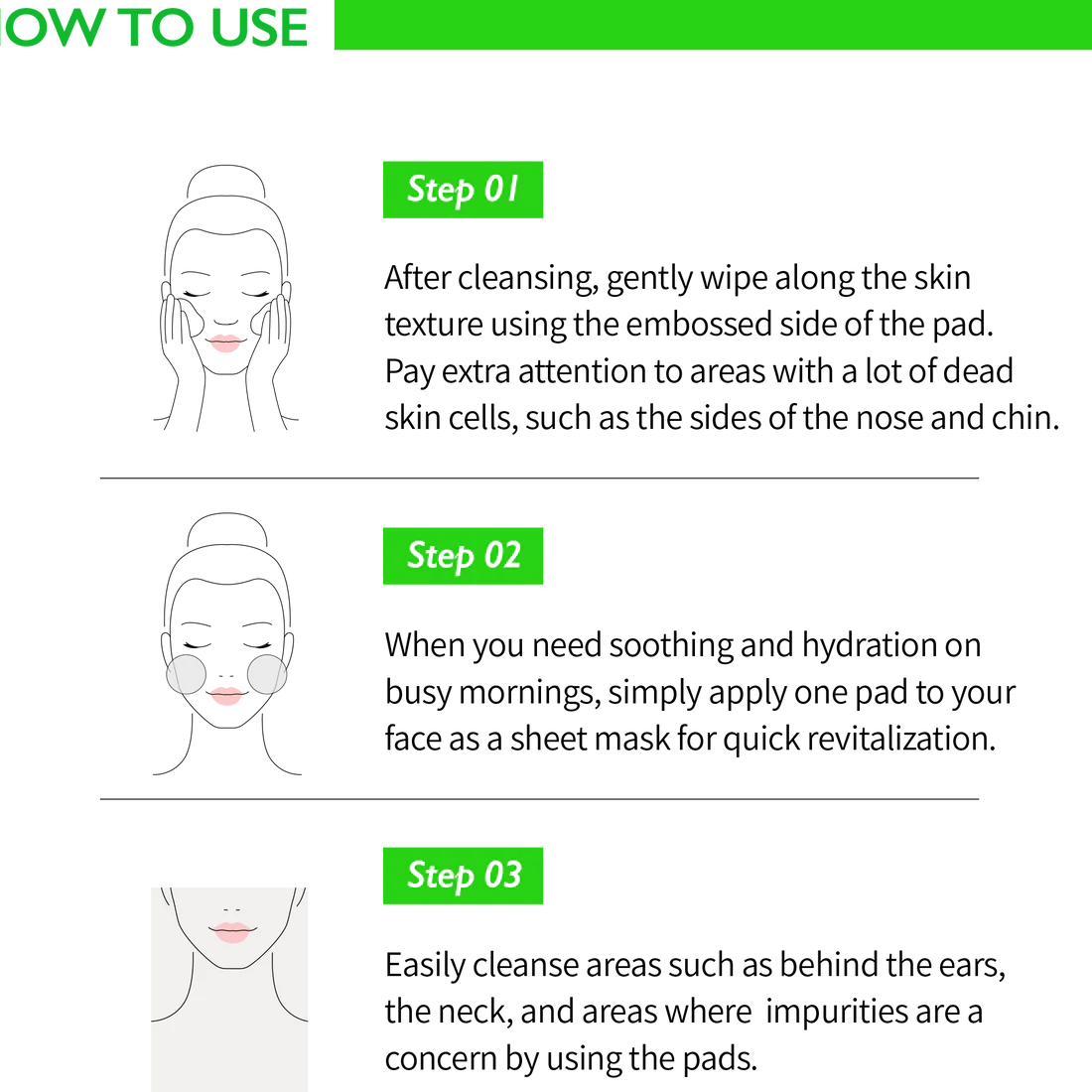 GENABELLE KALE 82 TONER PAD