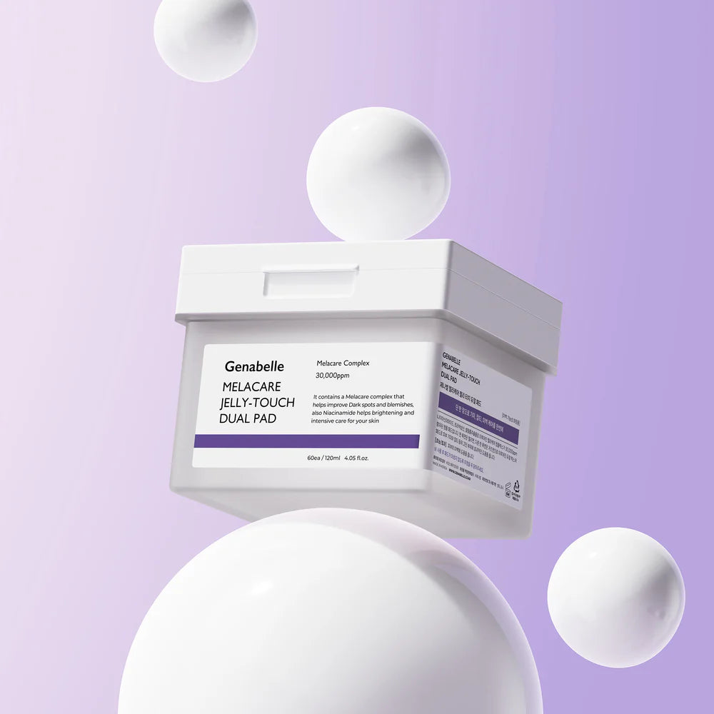 [Genabelle] Melacare Jelly Touch Dual Pad - 60ea