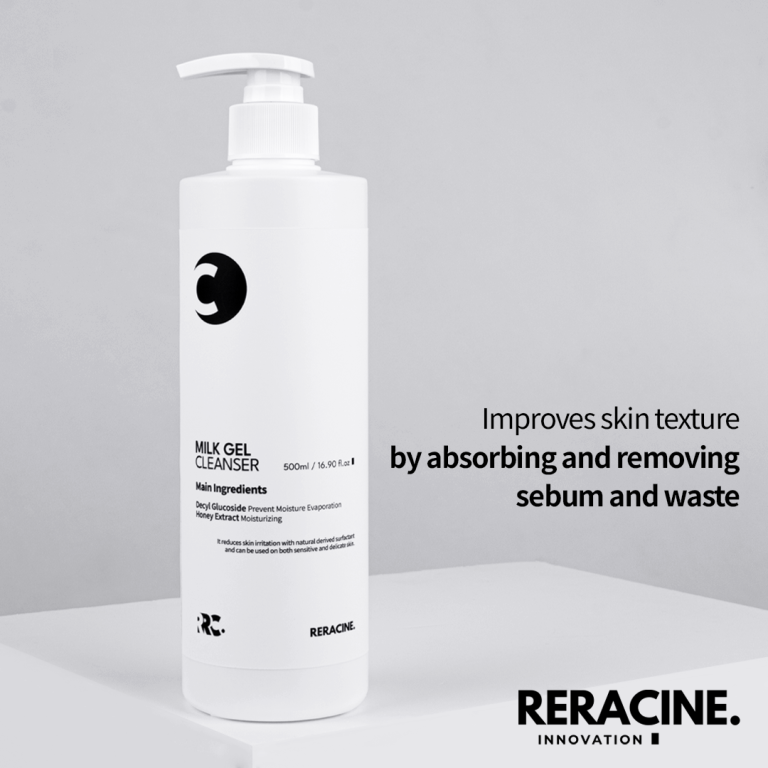 [RERACINE] Milk Gel Cleanser 500ml