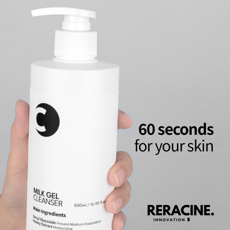[RERACINE] Milk Gel Cleanser 500ml