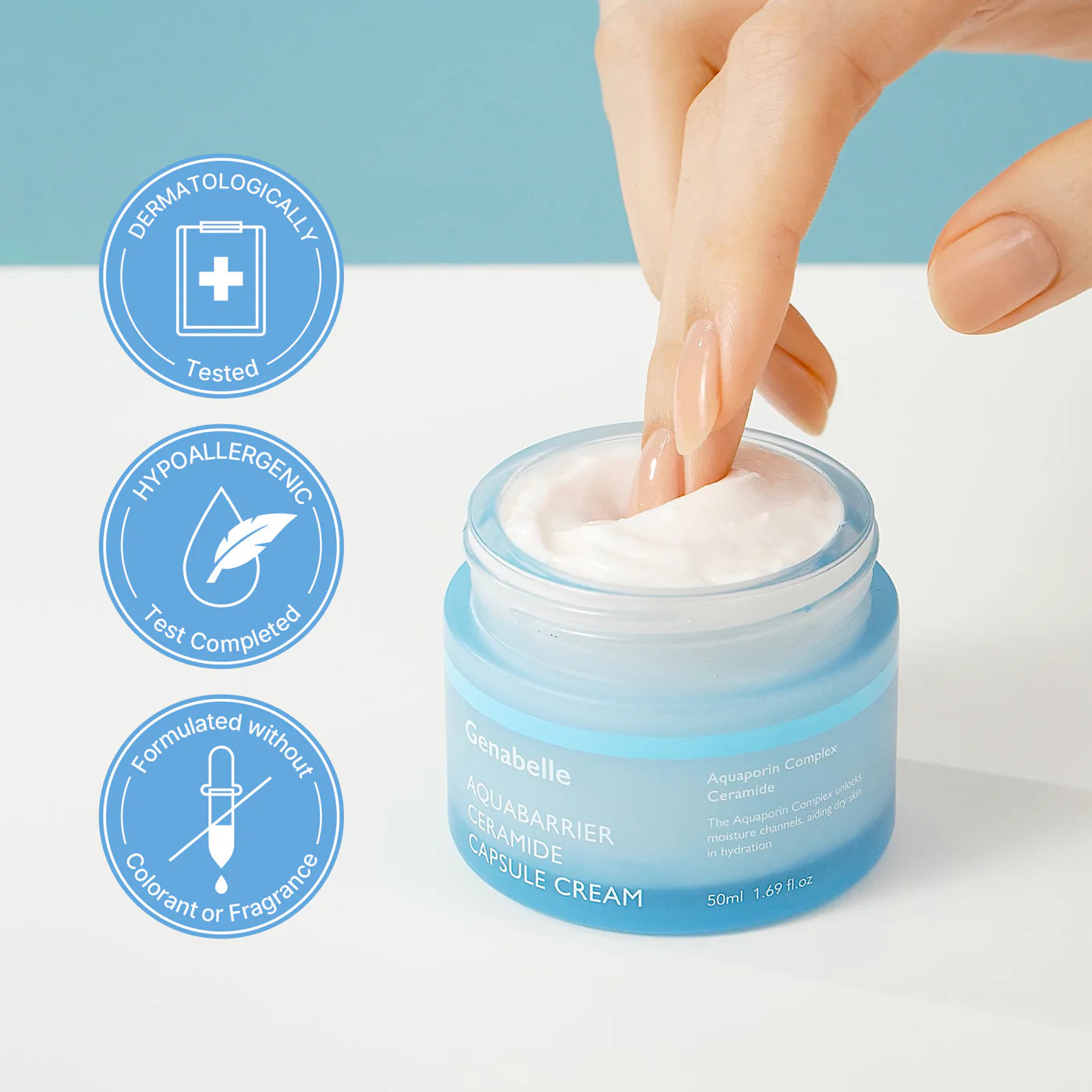 [Genabelle] Aquabarrier Ceramide Capsule Cream